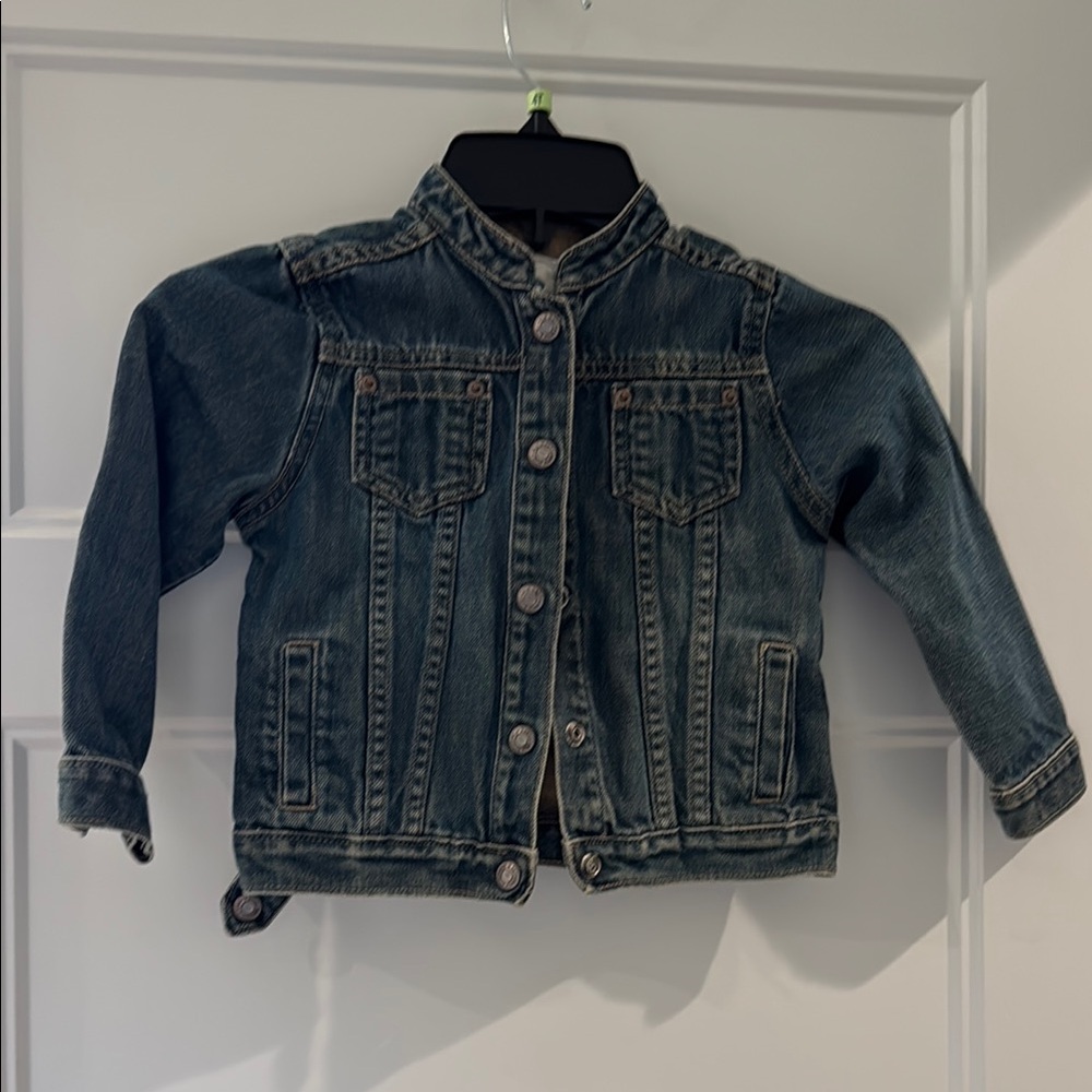 Old Navy Blue Jean Jacket Classic Denim Design